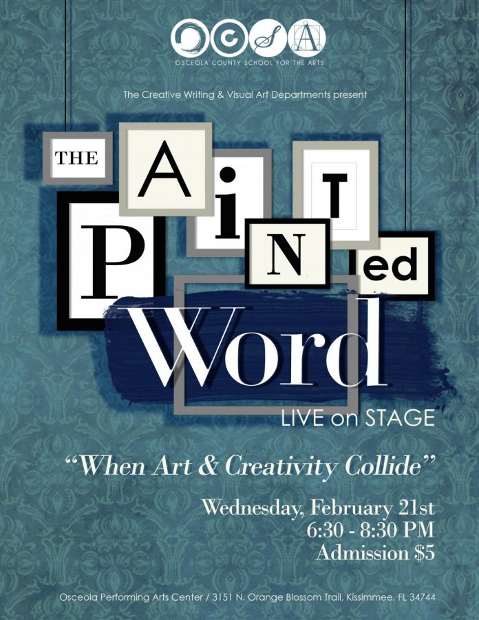 Dont Miss The Painted Word, February, 21 2018!