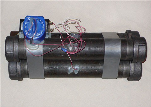 A Pipe Bomb
(Pattaya One News)