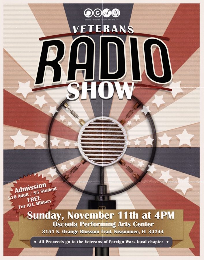 Vocal departments annual Veterans Day Radio Show 