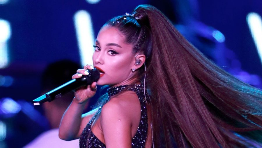 Ariana Grande performs onstage during the 2018 iHeartRadio