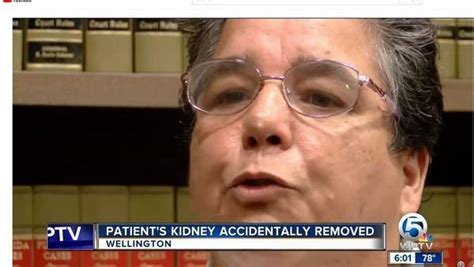  Florida surgeon removed a patients healthy kidney while she was undergoing back surgery because he believed the vital organ was a cancerous pelvic tumor. The Palm Beach Post reported last week that Maureen Pacheco has sued Ramon Vazquez and two other surgeons for malpractice. Vazquez was responsible for cutting Pacheco open in 2016 so two orthopedic surgeons, Dr. John Britt and Dr. Jeffrey Kugler, could perform a spinal operation. [Photo from video]