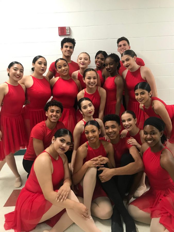 The Osceola County School for the Arts dancers.