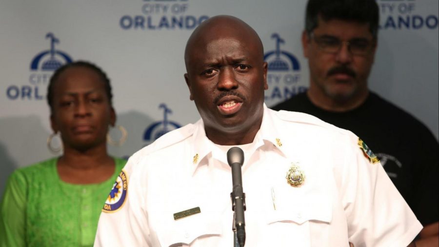 Orlando Fire Chief, Roderick Williams. 
