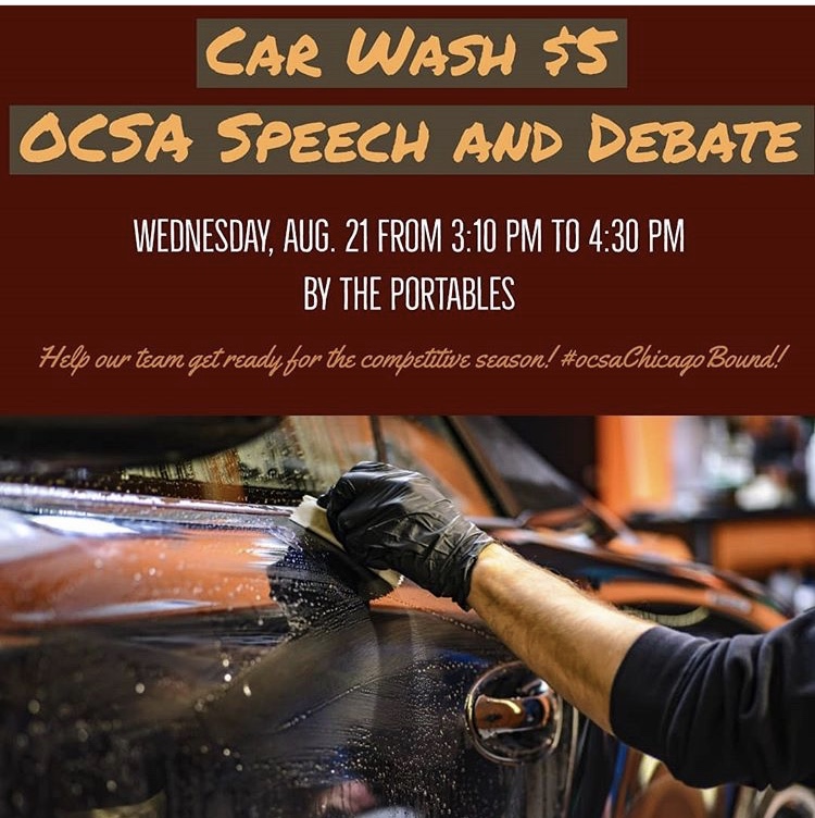 Speech and Debate Car Wash Fundraiser