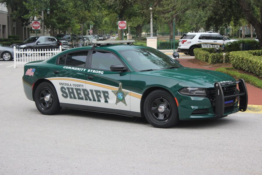 Osceola County Sheriff Car. 