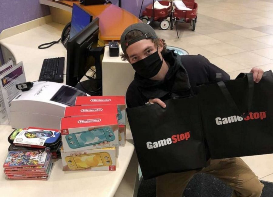Hunter Kahn used some of his GameStop stocks to buy a bunch of Nintendo Switch lite consoles for the patients in a Minneapolis childrens hospital.