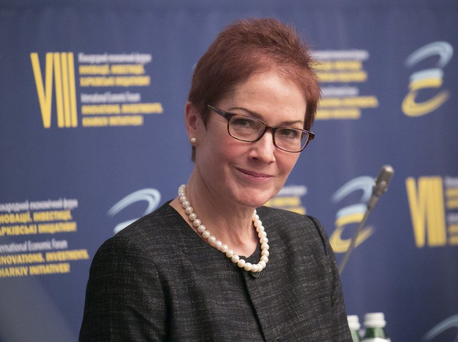 Marie Yovanovitch, former U.S. Ambassador to the Ukraine.  