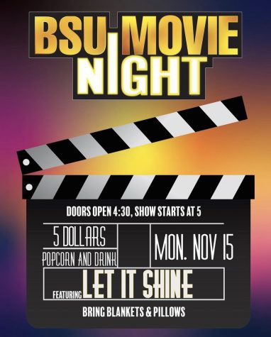 This is the official flyer for OCSA’s BSU’s movie night. It was originally posted on the club’s Instagram to promote the event.