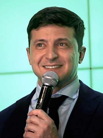 Zelensky stands proud as a symbol of Ukraine.
