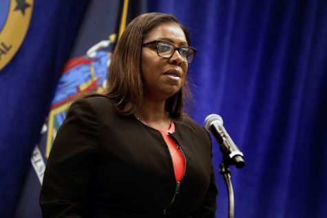 Letitia James, New Yorks attorney general, has asked a judge to hold Donald Trump in contempt of court.