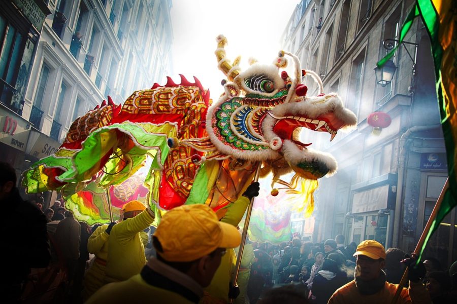 Chinese New Year will begin on January 23rd this year. The festivals consist of fireworks, lights, and delicious food.