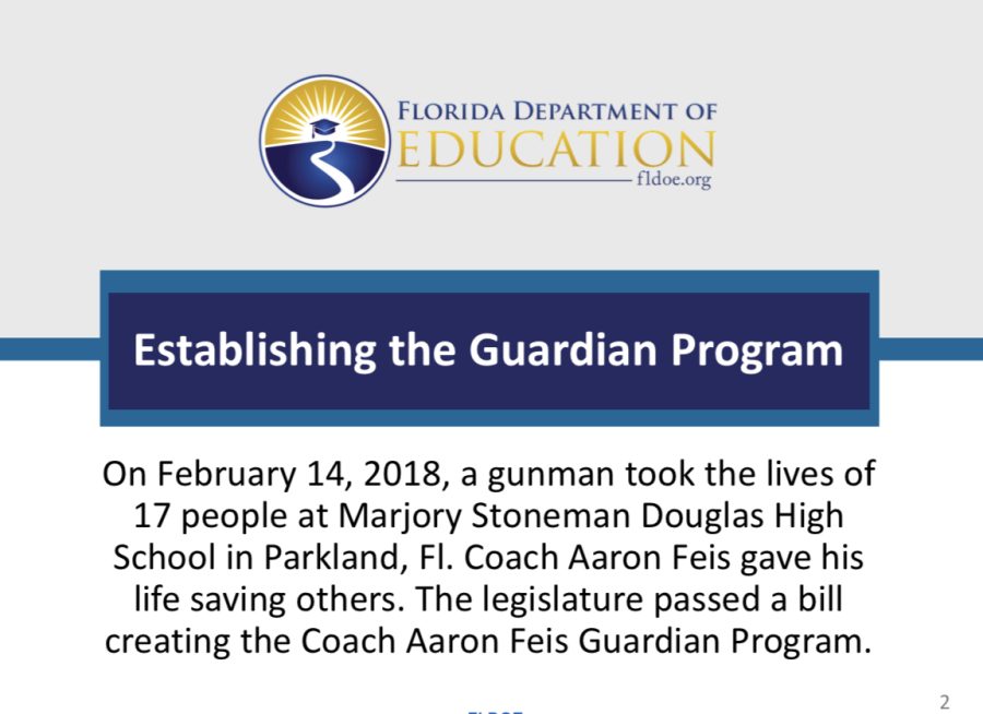 Growth of The Coach Aaron Feis Guardian Program will also lead to growth in the effect it has.