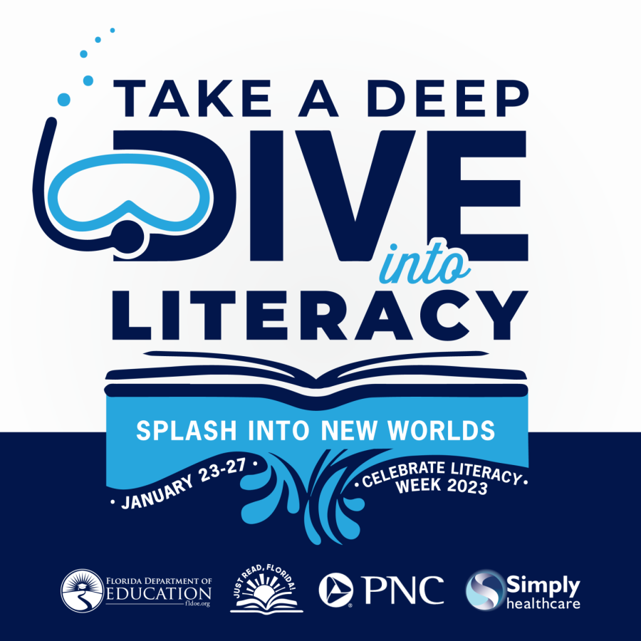 This years underwater design encourages anyone to deepen their interest in reading.