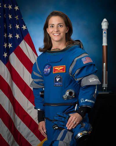 Nicole Mann, the first official native woman in space!