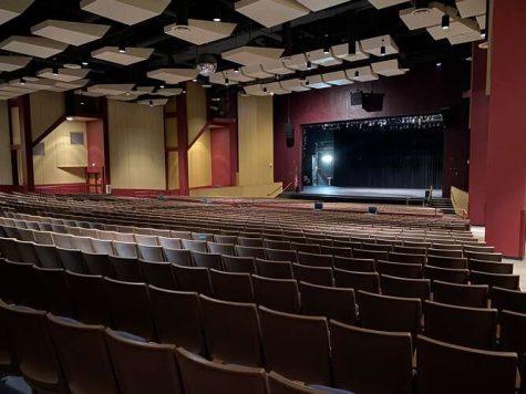 OCSA Auditorium where the Middle School Spring Dance will be performed.