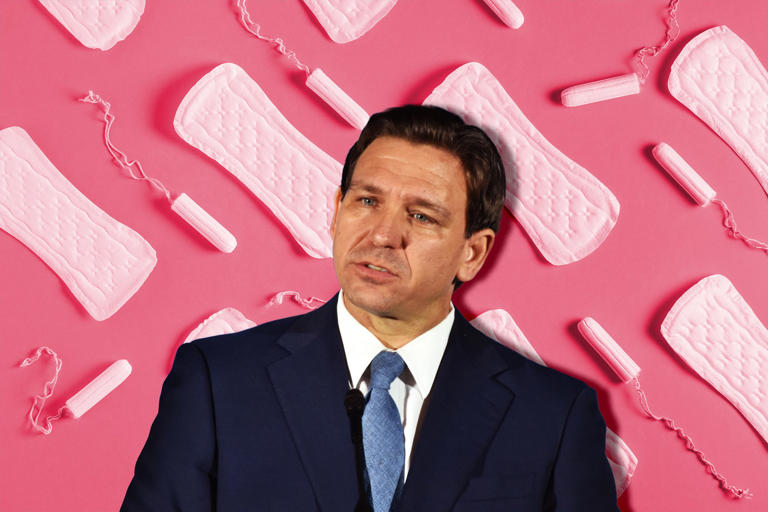 Ron DeSantis, who will either deny or pass the Dont Say Period bill.