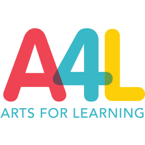 Arts For Learning's logo, one program offering internships.