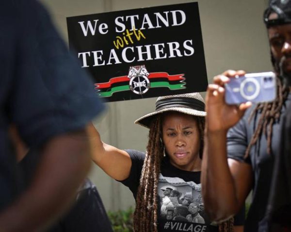 On August 16, 2023, a march in downtown Miami took place. The march went against the changes to the Black History curriculum. 