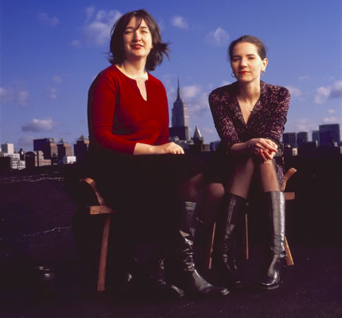 Co-founders Maribeth Batcha, at left, and Hannah Tinti in an interview with National Endowment for the Arts.