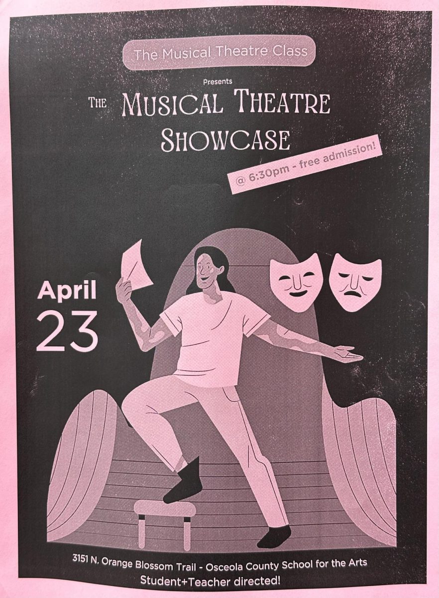 Poster+advertisement+for+the+Musical+Theater+Showcase+can+be+found+around+campus.