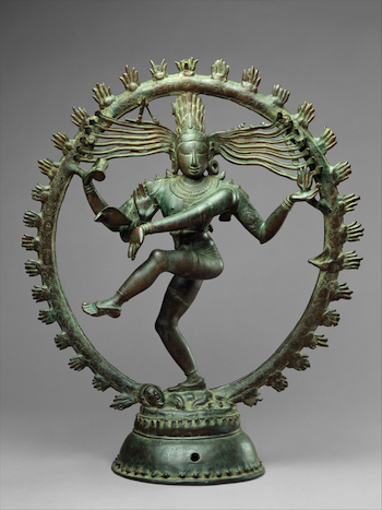 Shiva as Lord of the Dance, (Known in this form as Nataraja).