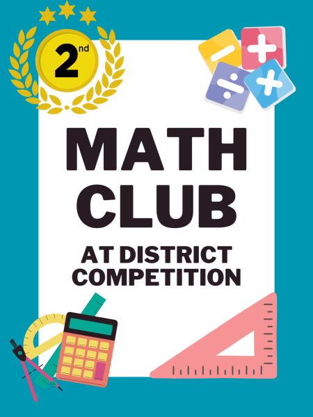 Congrats to the winners of thE District Math Competition