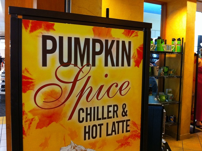 Pumpkin Spice is back. 