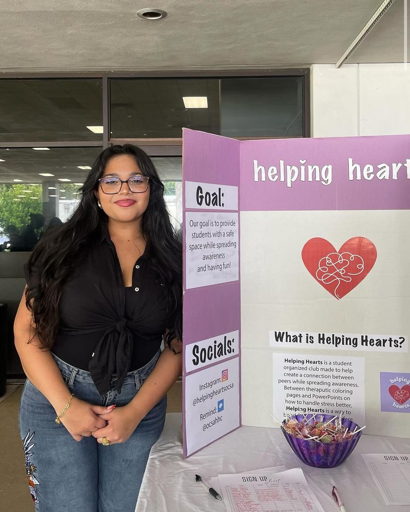 Helping Hearts at Club Fair