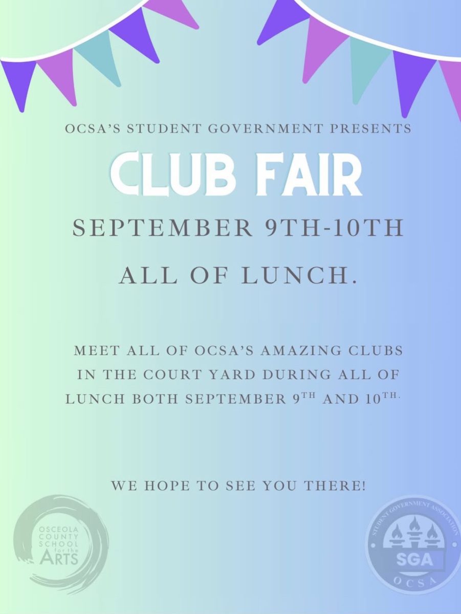 The official poster for Club Fair