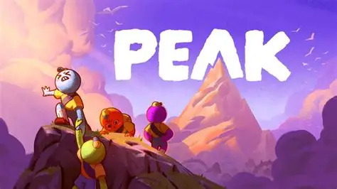 PEAK steam splash art.