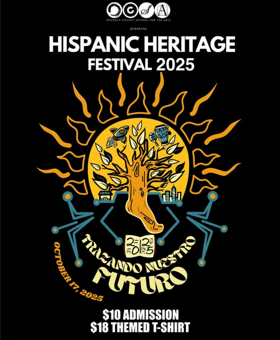 The official promotional image for this year's Hispanic Heritage.