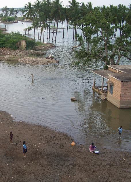 Floods in South Asia.