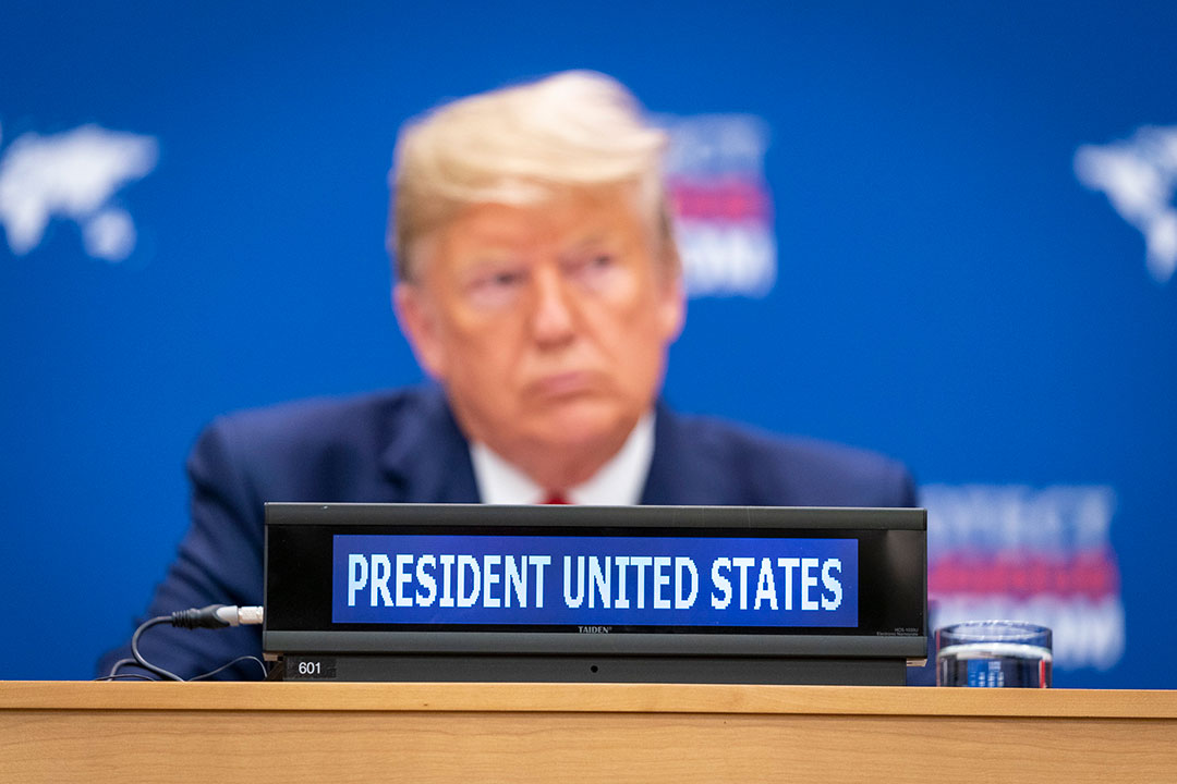 President Trump, who once campaigned to end wars the US was entangled in.